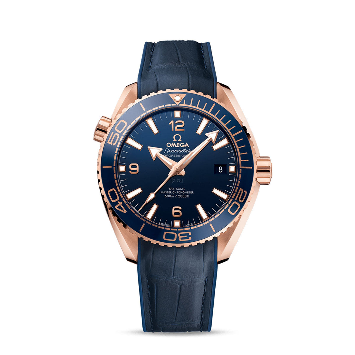 OMG Seamaster PLANET OCEAN 600M CO‑AXIAL MASTER CHRONOMETER Ref# 215.63.44.21.03.001