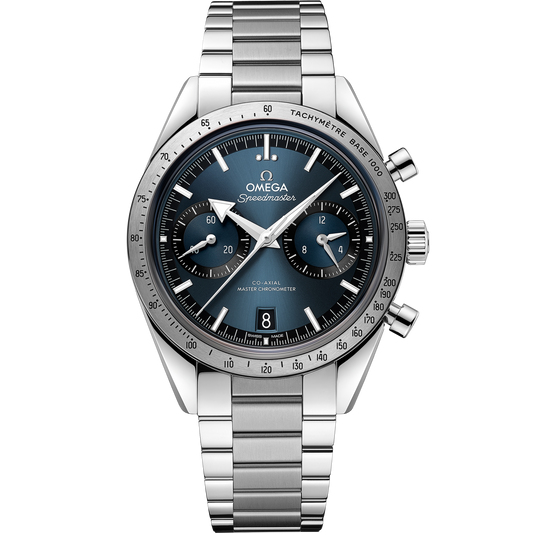 Omega Speedmaster '57 40.5 mm Steel Blue Dial Bracelet 332.10.41.51.03.001