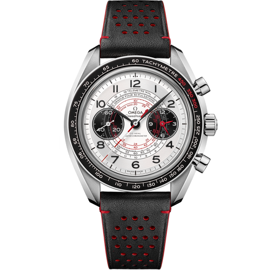 Omega Speedmaster Chronoscope Steel Silver Dial Strap 329.32.43.51.02.001