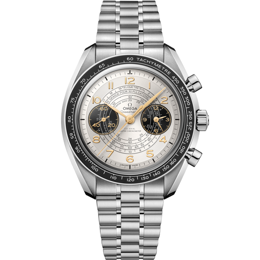 Omega Speedmaster Chronoscope Steel Silver Dial Bracelet 522.30.43.51.02.001