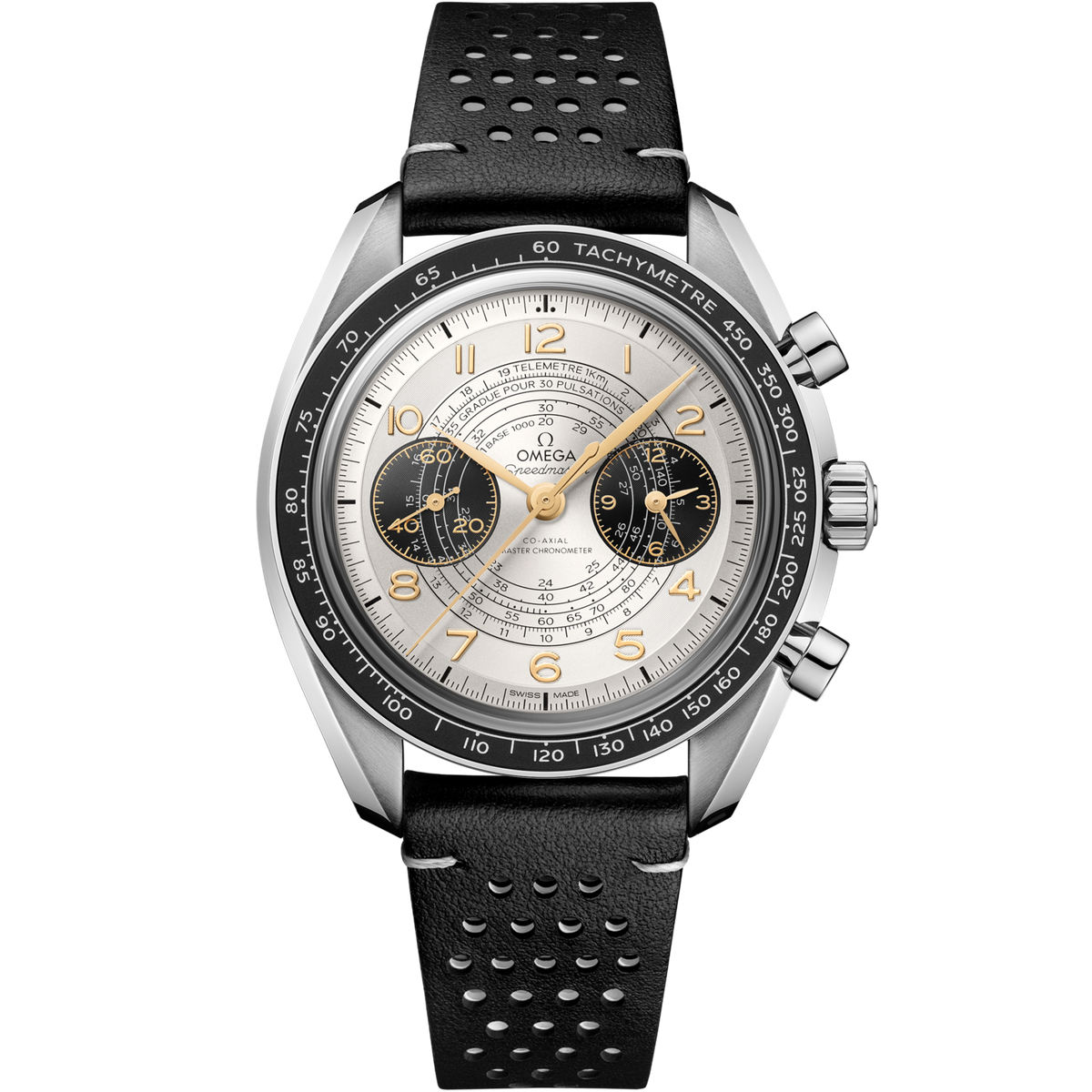 Omega Speedmaster Chronoscope Steel Silver Dial Strap 522.32.43.51.02.001
