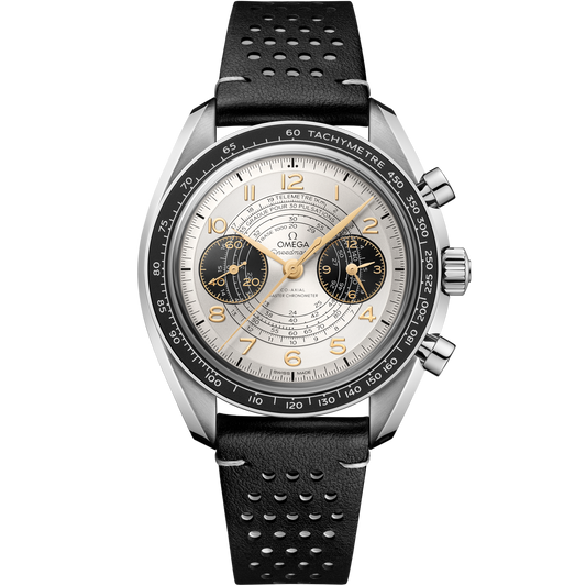 Omega Speedmaster Chronoscope Steel Silver Dial Strap 522.32.43.51.02.001