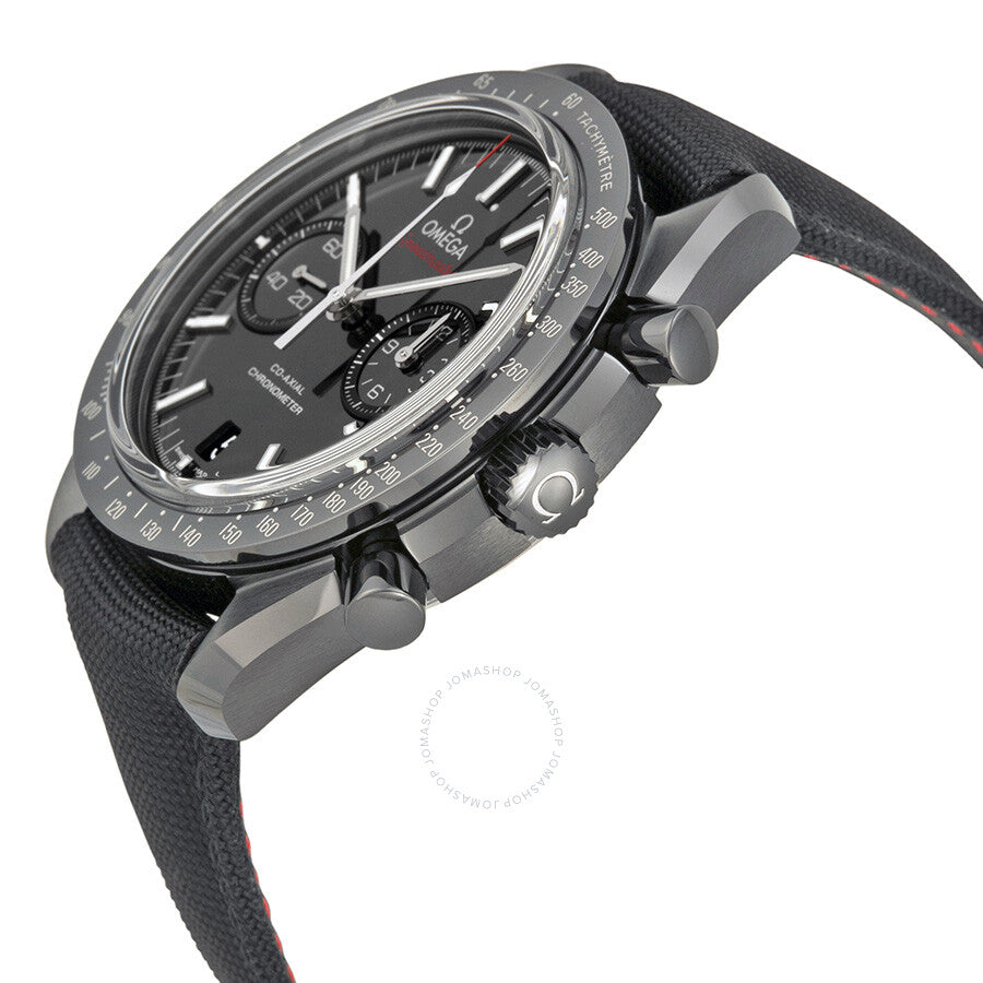 OMG Speedmaster Dark Side of the Moon 311.92.44.51.01.003 ZrO2 Ceramic 44.25mm Co-Axial Chronograph Black Nylon Codura Strap 9300 Moonwatch