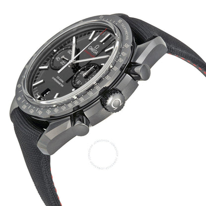 OMG Speedmaster Dark Side of the Moon 311.92.44.51.01.003 ZrO2 Ceramic 44.25mm Co-Axial Chronograph Black Nylon Codura Strap 9300 Moonwatch