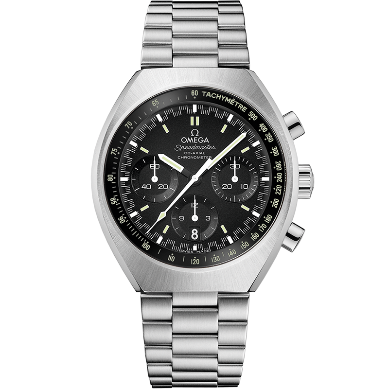 Omega Speedmaster Mark II 42.4 x 46.2 mm Steel Black Dial Bracelet 327.10.43.50.01.001