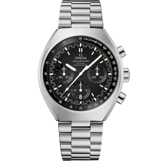 Omega Speedmaster Mark II 42.4 x 46.2 mm Steel Black Dial Bracelet 327.10.43.50.01.001