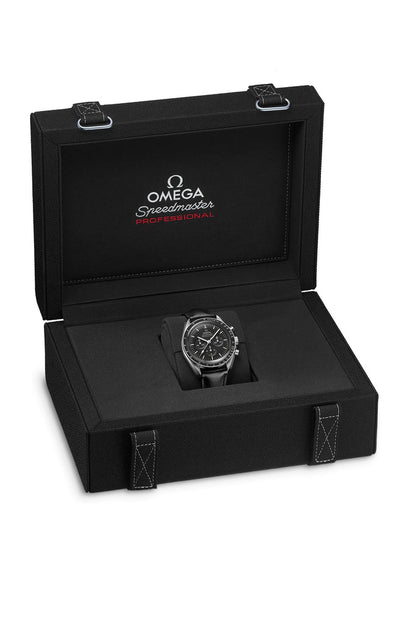 OMG Speedmaster Moonwatch Black Leather Strap 42mm 310.32.42.50.01.002