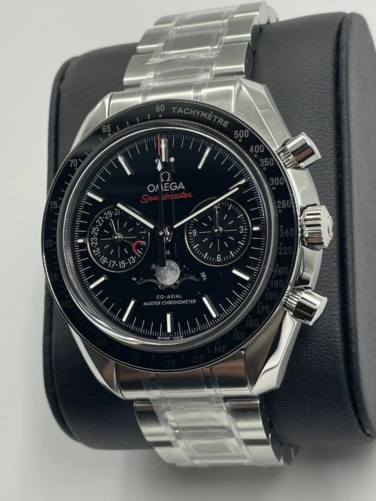 OMG Speedmaster Moonwatch OMG Co-Axial Master Chronometer Moonphase Chronograph 44.25mm