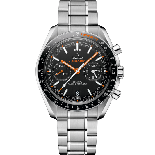 Omega Speedmaster Super Racing 44.25 mm Stainless Steel Black Dial Bracelet 329.30.44.51.01.002
