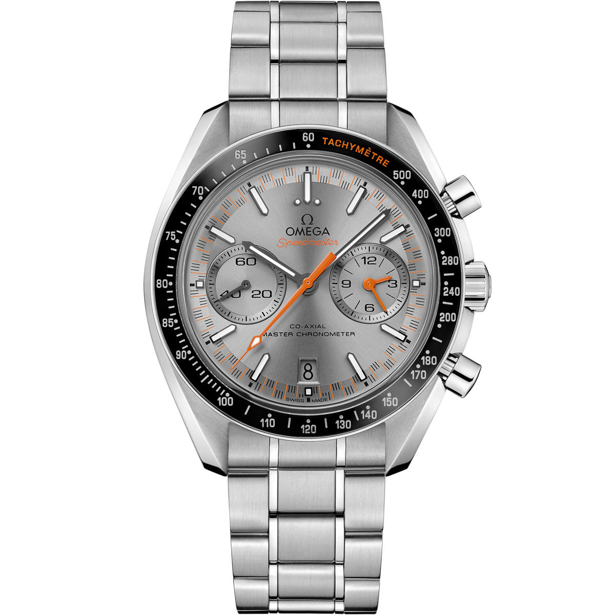 Omega Speedmaster Racing 44.25 mm Stainless Steel Grey Dial Bracelet 329.30.44.51.06.001