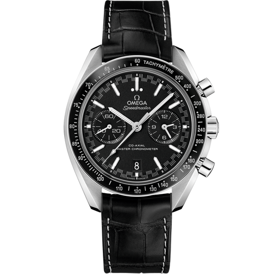 Omega Speedmaster Super Racing 44.25 mm Steel Black Dial Strap 329.33.44.51.01.001