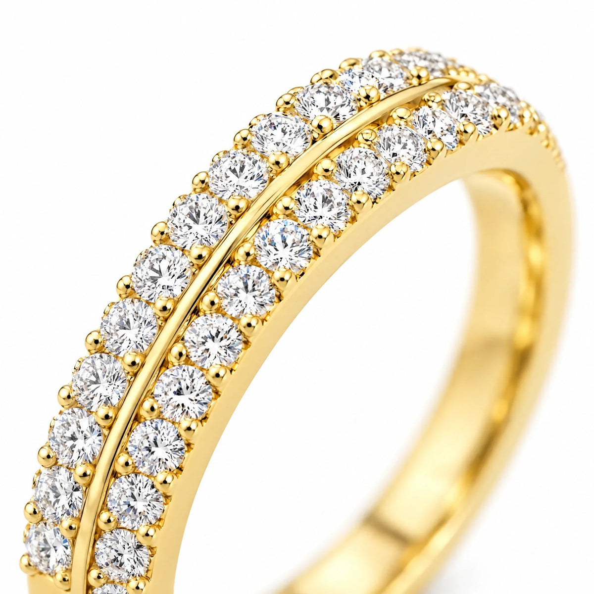Ophelia 18K Gold Plated 925 Sterling Silver Cubic Zirconia Ring