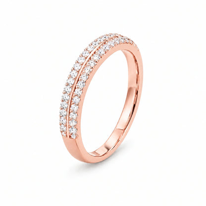 Ophelia 18K Gold Plated 925 Sterling Silver Cubic Zirconia Ring