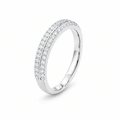 Ophelia 18K Gold Plated 925 Sterling Silver Cubic Zirconia Ring