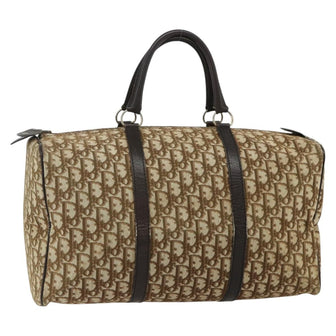 Vintage Convertible Duffle Bag Diorissimo Canvas Large