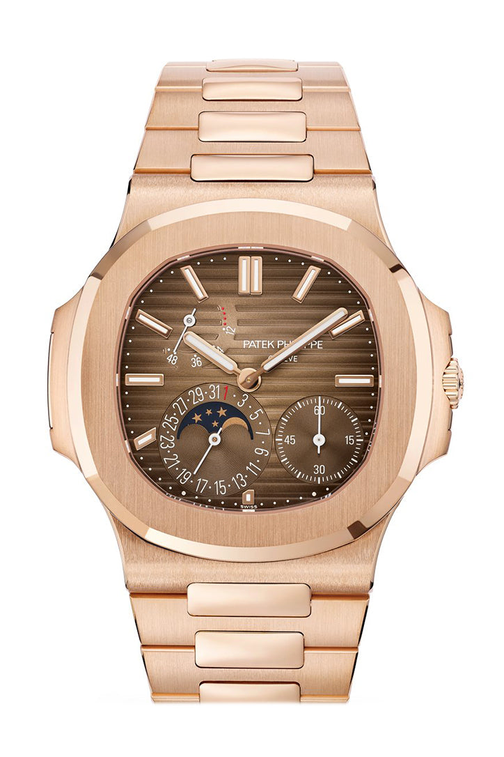 P. Philippe Nautilus Moon Phase Rose Gold Watch 5712/1R-001 5712/1R