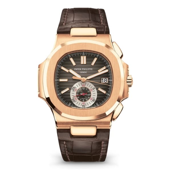 P. Philippe Watches Nautilus Mens Rose Gold 5980R-001
