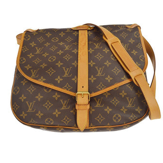 Saumur Handbag Monogram Canvas 35