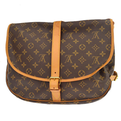 Saumur Handbag Monogram Canvas 35