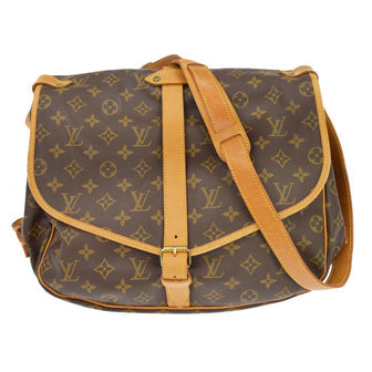 Saumur Handbag Monogram Canvas 35