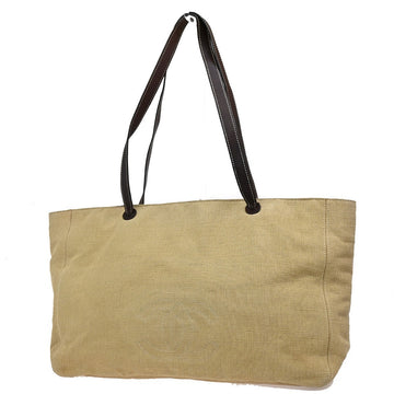 Vintage CC Tote Raffia Large