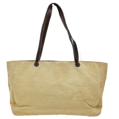 Vintage CC Tote Raffia Large