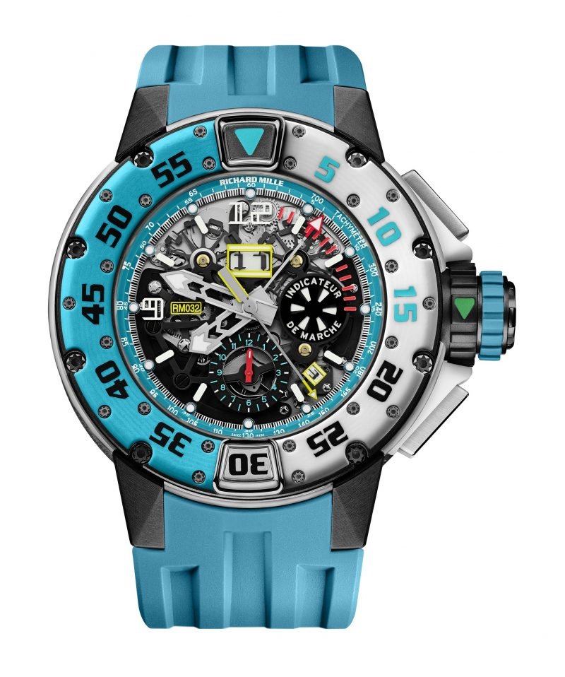 RM 032 Automatic Winding Flyback Chronograph, Les Voiles de Saint Barth