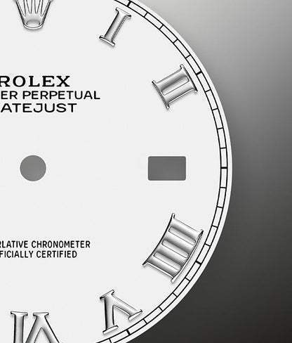Datejust 41 Oystersteel and white gold Ref# 126334-0023