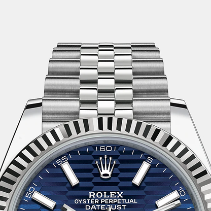 Datejust 41mm, Oystersteel and 18k White Gold, Ref# 126334-0032