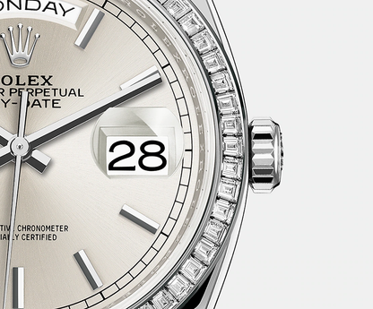 Day-Date, 36mm, Platinum and Diamonds, Ref# 128396tbr-0004