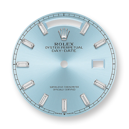 Day-Date, 36mm, Platinum, Ref# 128236-0009