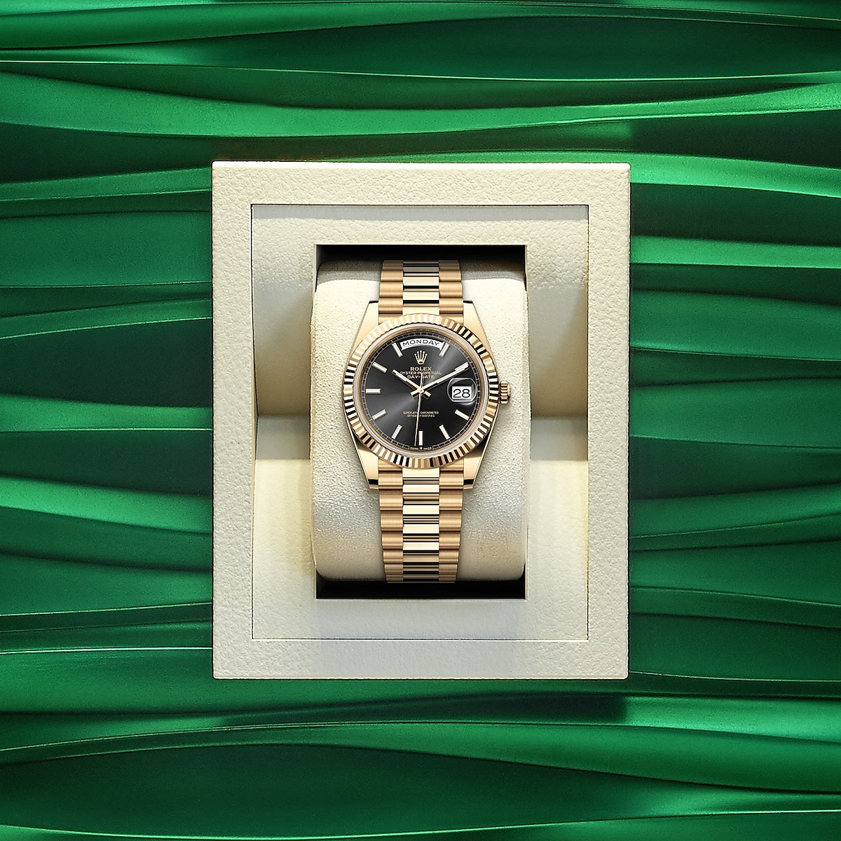 Day-Date 40, 18k Yellow Gold, 40mm, Ref# 228238-0067