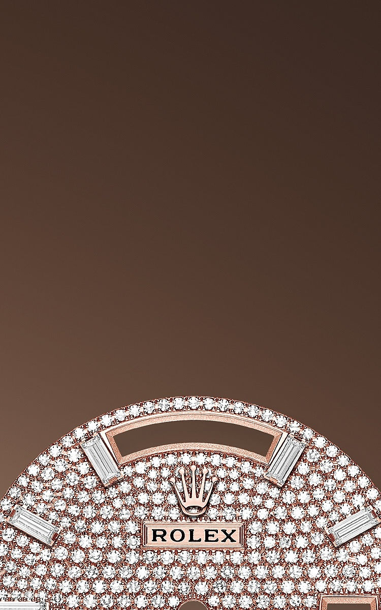 Day-Date 40 Everose gold Ref# 228345RBR-0002