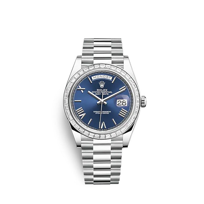 Day-Date 40 Platinum Ref# 228396TBR-0026