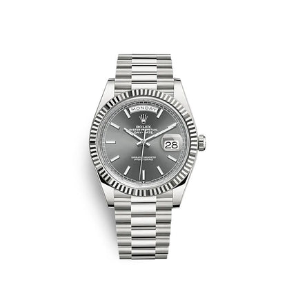 Day-Date 40 White gold Ref# 228239-0060