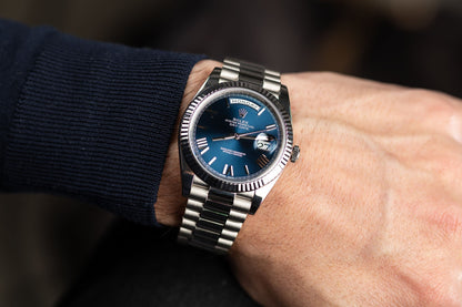 Day-Date Oyster, 40 mm, white gold M228239-0007
