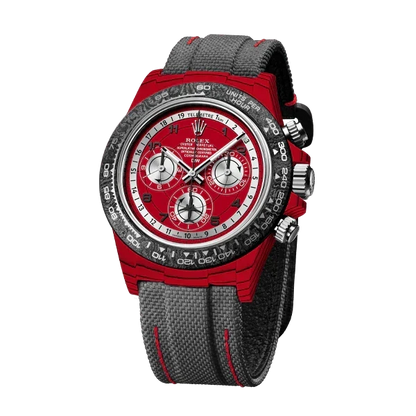 DW Daytona avia red 40mm oyster red quartz