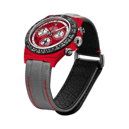 DW Daytona avia red 40mm oyster red quartz