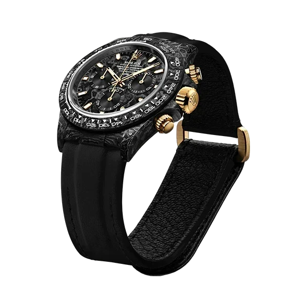 DW Daytona black &amp; gold 40mm oyster carbon