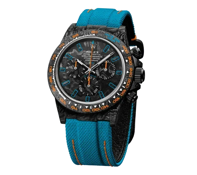 DW Daytona carbon all carbon tropical 40mm oyster black