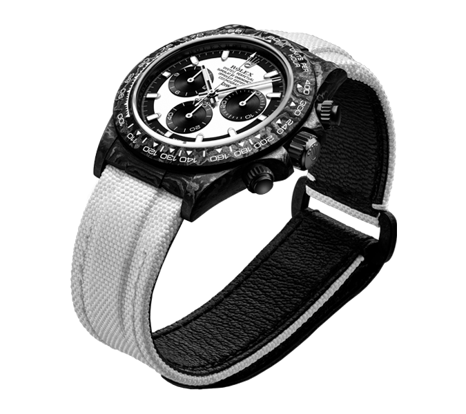 DW Daytona carbon cream 40mm oyster black