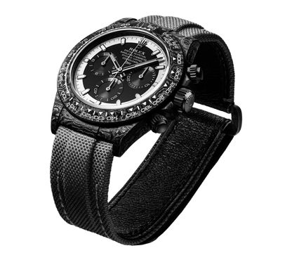 DW Daytona carbon cream invert 40mm oyster black