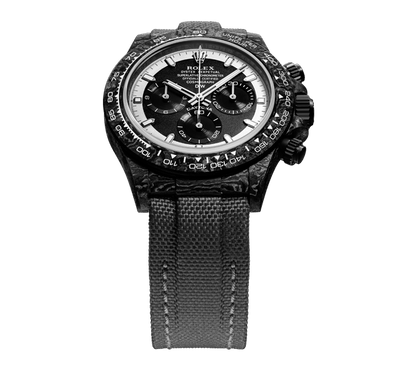 DW Daytona carbon cream invert 40mm oyster black