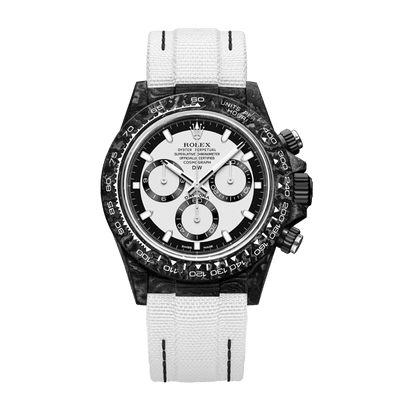 DW Daytona carbon cream v2 40mm oyster black