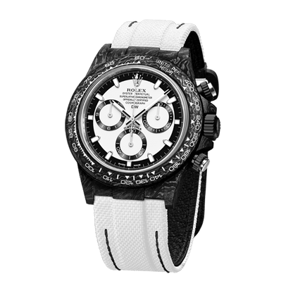 DW Daytona carbon cream v2 40mm oyster black