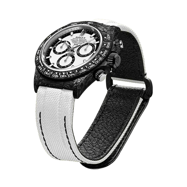 DW Daytona carbon cream v2 40mm oyster black
