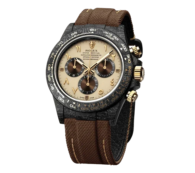 DW Daytona carbon desert eagle arabic 40mm oyster black