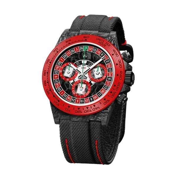 DW Daytona carbon lucky player 2 (casino v.2) 40mm oyster black
