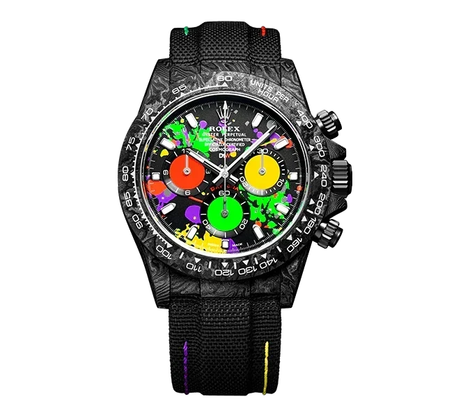 DW Daytona carbon motley 40mm oyster black