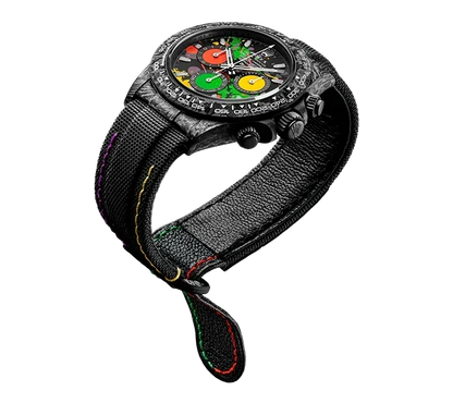 DW Daytona carbon motley 40mm oyster black